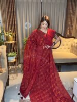 প্রিমিয়াম সিল্ক বাটিক শাড়ি – ঐতিহ্য ও আভিজাত্যের মিশ্রণ - Image 2