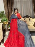 প্রিমিয়াম সিল্ক বাটিক শাড়ি – ঐতিহ্য ও আভিজাত্যের মিশ্রণ - Image 2