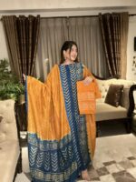 প্রিমিয়াম সিল্ক বাটিক ড্রেস – ঐতিহ্য ও আভিজাত্যের মিশ্রণ - Image 4