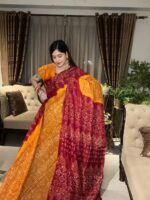 প্রিমিয়াম সিল্ক বাটিক শাড়ি – ঐতিহ্য ও আভিজাত্যের মিশ্রণ