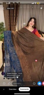 প্রিমিয়াম সিল্ক বাটিক শাড়ি – ঐতিহ্য ও আভিজাত্যের মিশ্রণ - Image 3