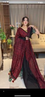 প্রিমিয়াম সিল্ক বাটিক শাড়ি – ঐতিহ্য ও আভিজাত্যের মিশ্রণ - Image 4