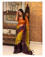 প্রিমিয়াম সিল্ক বাটিক শাড়ি – ঐতিহ্য ও আভিজাত্যের মিশ্রণ - Image 2