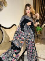 প্রিমিয়াম সিল্ক বাটিক শাড়ি – ঐতিহ্য ও আভিজাত্যের মিশ্রণ - Image 3