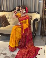 প্রিমিয়াম সিল্ক বাটিক শাড়ি – ঐতিহ্য ও আভিজাত্যের মিশ্রণ - Image 2