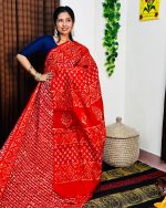 প্রিমিয়াম সিল্ক বাটিক শাড়ি – ঐতিহ্য ও আভিজাত্যের মিশ্রণ - Image 3