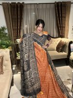 প্রিমিয়াম সিল্ক বাটিক শাড়ি – ঐতিহ্য ও আভিজাত্যের মিশ্রণ - Image 4