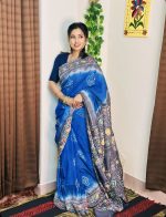 প্রিমিয়াম সিল্ক বাটিক শাড়ি – ঐতিহ্য ও আভিজাত্যের মিশ্রণ