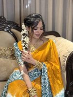 প্রিমিয়াম সিল্ক বাটিক শাড়ি – ঐতিহ্য ও আভিজাত্যের মিশ্রণ - Image 2