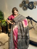 প্রিমিয়াম সিল্ক বাটিক শাড়ি – ঐতিহ্য ও আভিজাত্যের মিশ্রণ